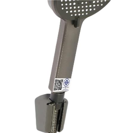 ฝักบัวสายอ่อน 3 ระดับ WSP WSP-333GM สีเทา_6