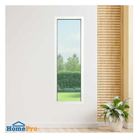 ช่องแสงหน้าต่างอะลูมิเนียม KPA 50x150 ซม. สีขาว_1