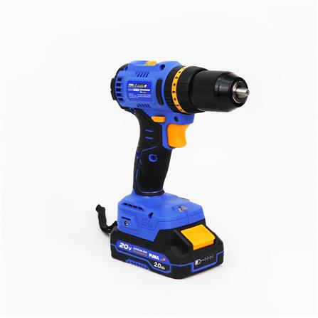 สว่านกระแทกไร้สาย (พร้อมแบตเตอรี่) PUMA PM-250BL 20 โวลต์_2