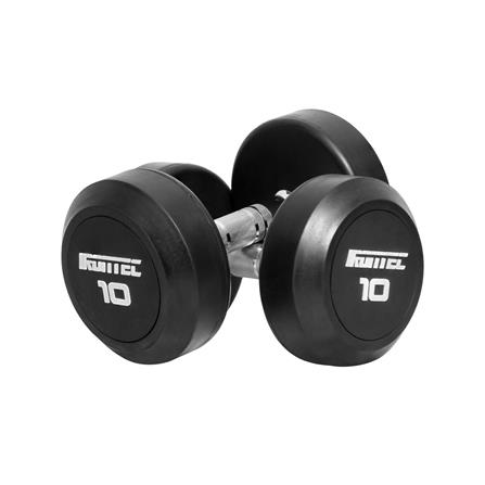 ดัมเบลทรงกลมหุ้มยาง IRONTEC 10 กก. (2 ชิ้น)_1