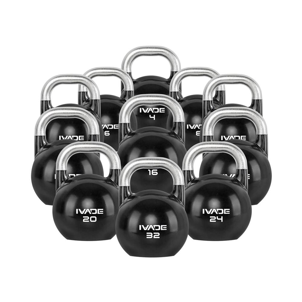 ชุดเคตเทิลเบล COMPETITION STEEL IVADE 4-32 กก.