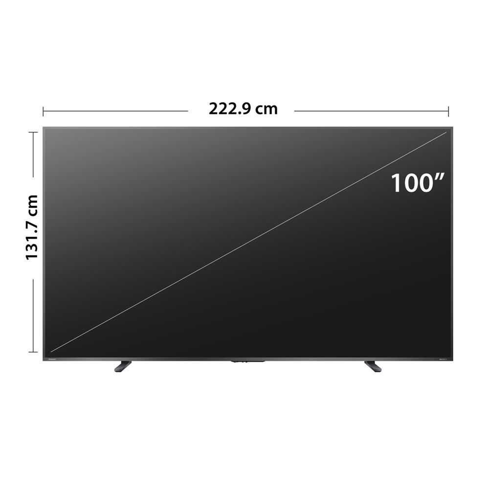 ทีวีคิวแอลอีดี 100 นิ้ว TOSHIBA (4K, QLED, VIDAA) 100Z570SP