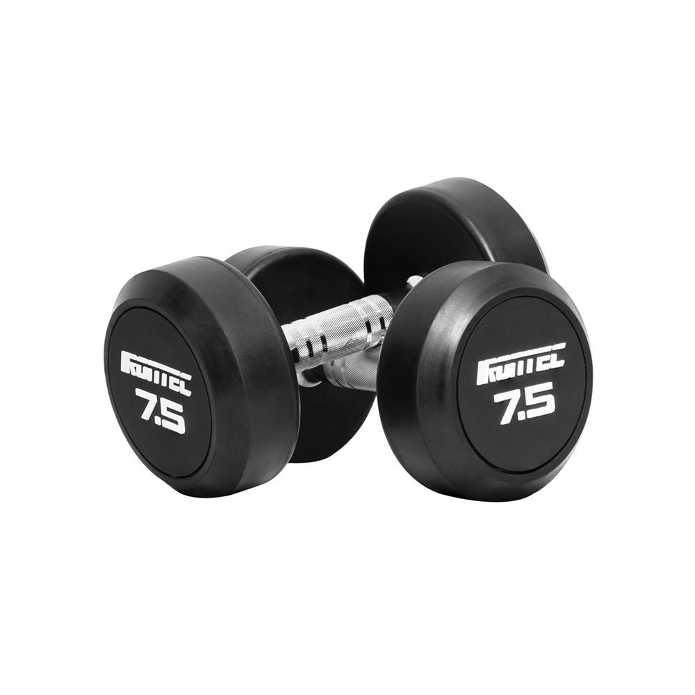 ดัมเบลทรงกลมหุ้มยาง IRONTEC 7.5 กก. (2 ชิ้น)