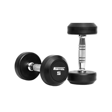 ดัมเบลทรงกลมหุ้มยาง IRONTEC 5 กก. (2 ชิ้น)_2