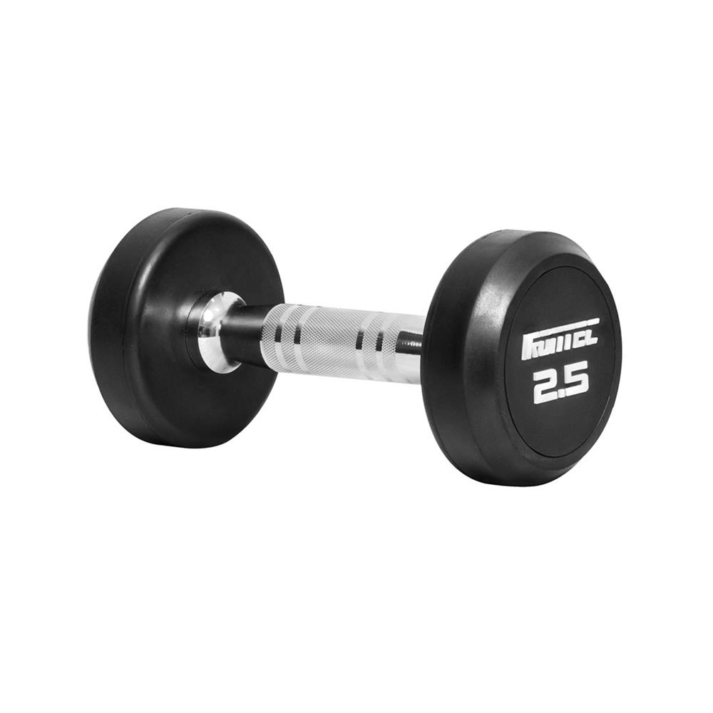 ดัมเบลทรงกลมหุ้มยาง IRONTEC 2.5 กก. (2 ชิ้น)