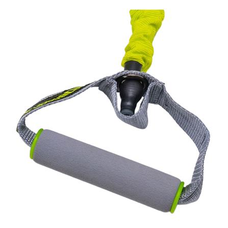 ยางยืดออกกำลังกายพร้อมมือจับ MDBUDDY LEVEL MEDIUM สีเขียว_2