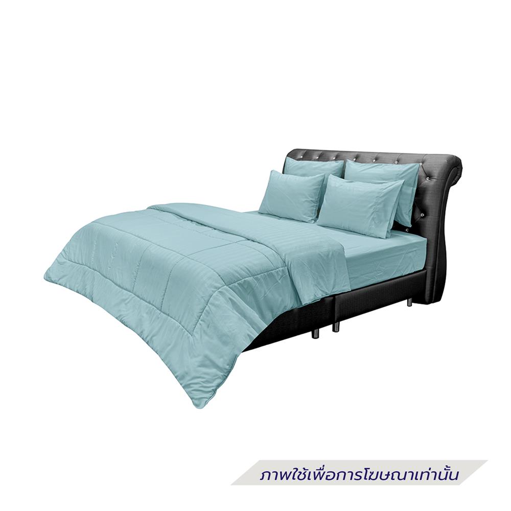 ชุดผ้าปูที่นอน 6 ฟุต (ชุด 6 ชิ้น) PICASSO SMILE สี GREEN MINT