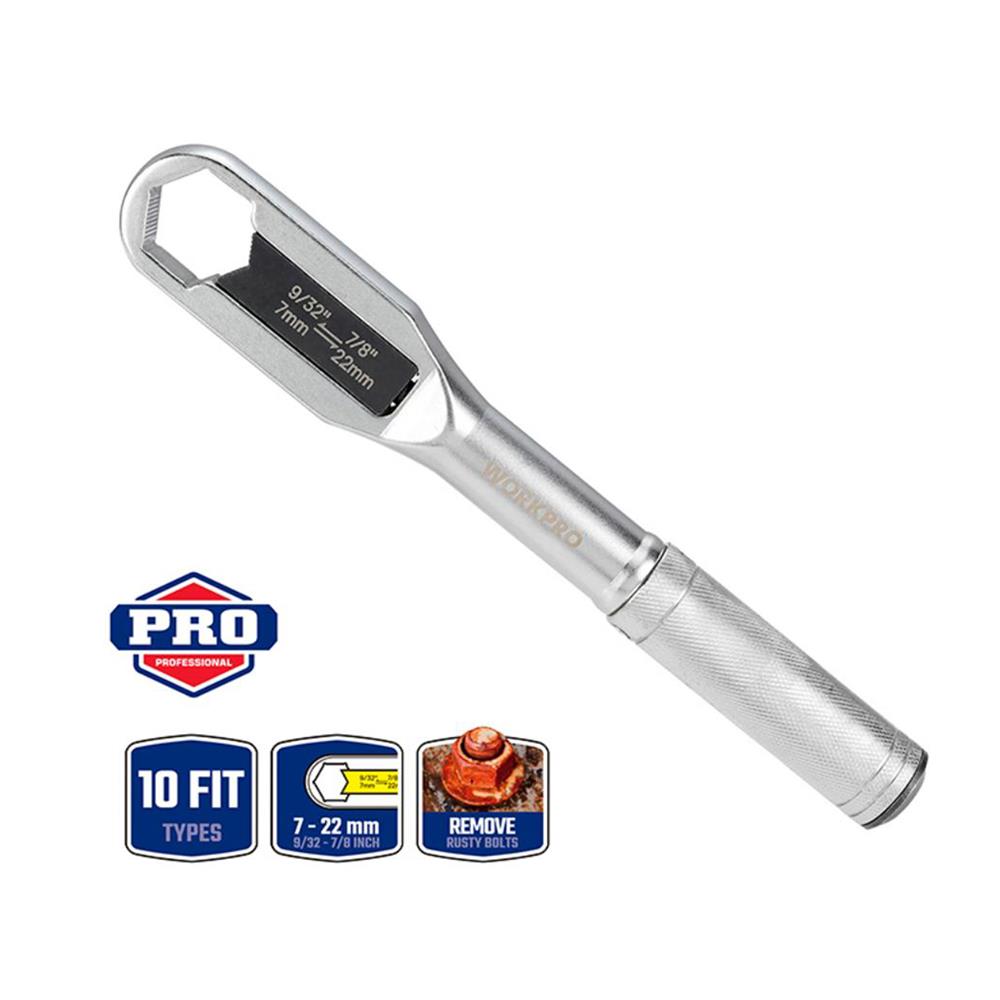 ประแจเลื่อน WORKPRO WP272015 8 นิ้ว