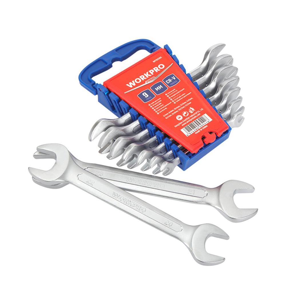 ชุดประแจปากตายคู่ WORKPRO WP202505 (ชุด 9 ชิ้น)