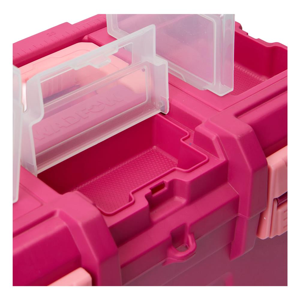 กล่องเครื่องมือ DIY WADFOW WHS3B89 สีชมพู