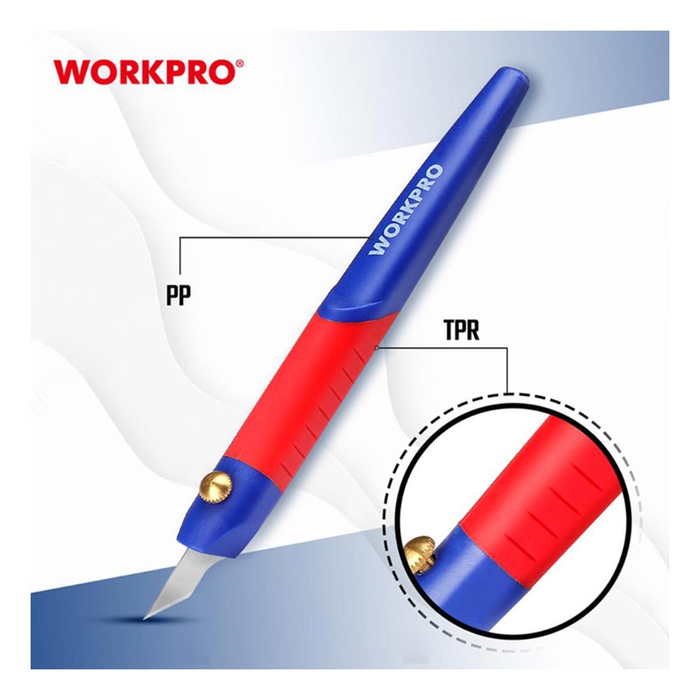 ชุดมีดสั้นเปลี่ยนหัว 14 แบบ WORKPRO WP219005