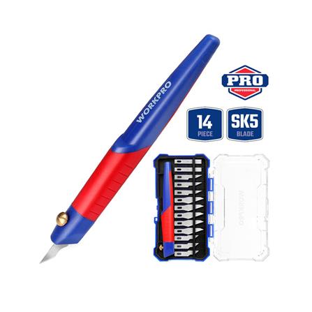 ชุดมีดสั้นเปลี่ยนหัว 14 แบบ WORKPRO WP219005_0