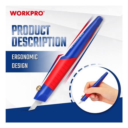 ชุดมีดสั้นเปลี่ยนหัว 14 แบบ WORKPRO WP219005_1