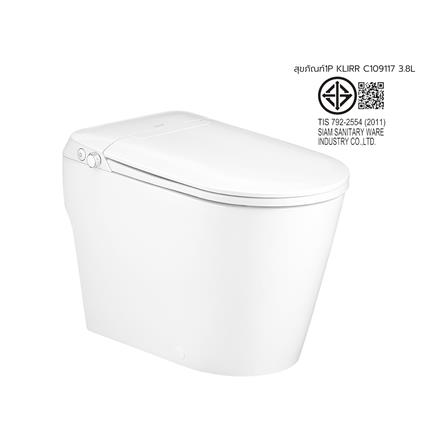 สุขภัณฑ์ 1 ชิ้น COTTO KLIRR C109117 3.8 ลิตร สีขาว_7