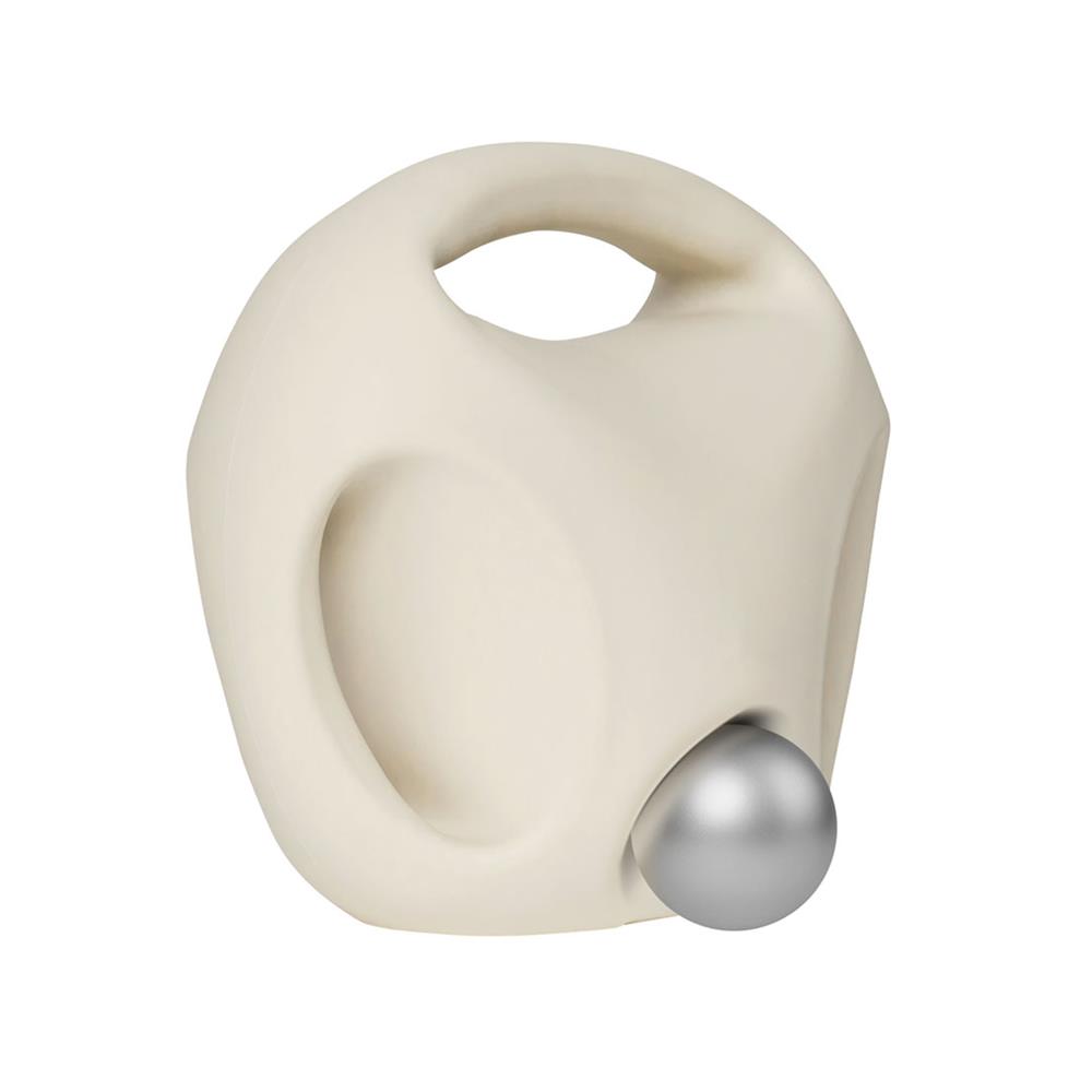 เคตเทิลเบลแบบนุ่ม IRONTEC 3-HAND 4 กก. สีครีม