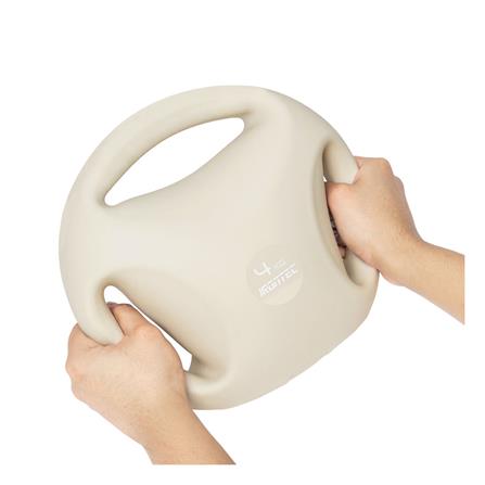 เคตเทิลเบลแบบนุ่ม IRONTEC 3-HAND 4 กก. สีครีม_4