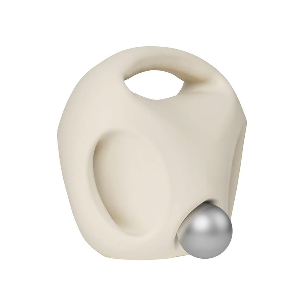 เคตเทิลเบลแบบนุ่ม IRONTEC 3-HAND 8 กก. สีครีม