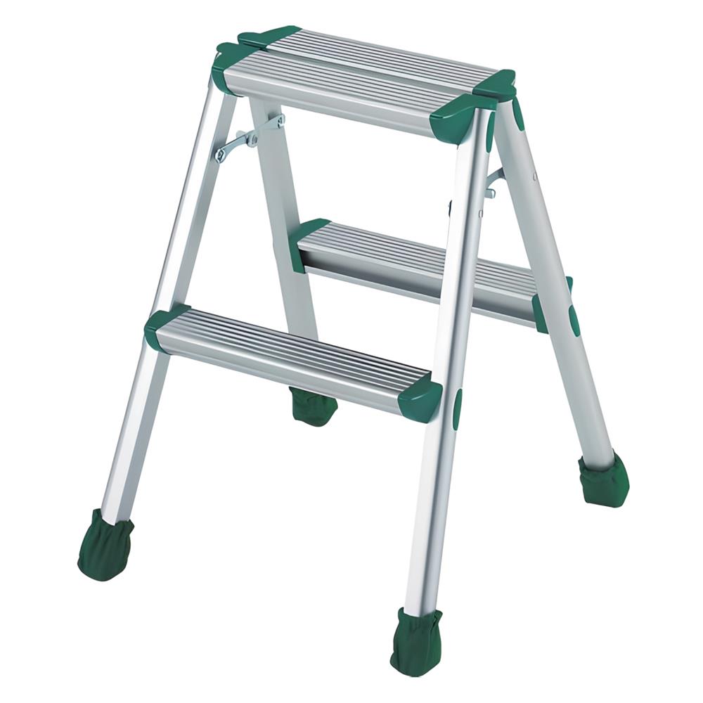 บันได STEP 2 ขั้น TRUSCO TAF-2/253-7478 สีเงิน