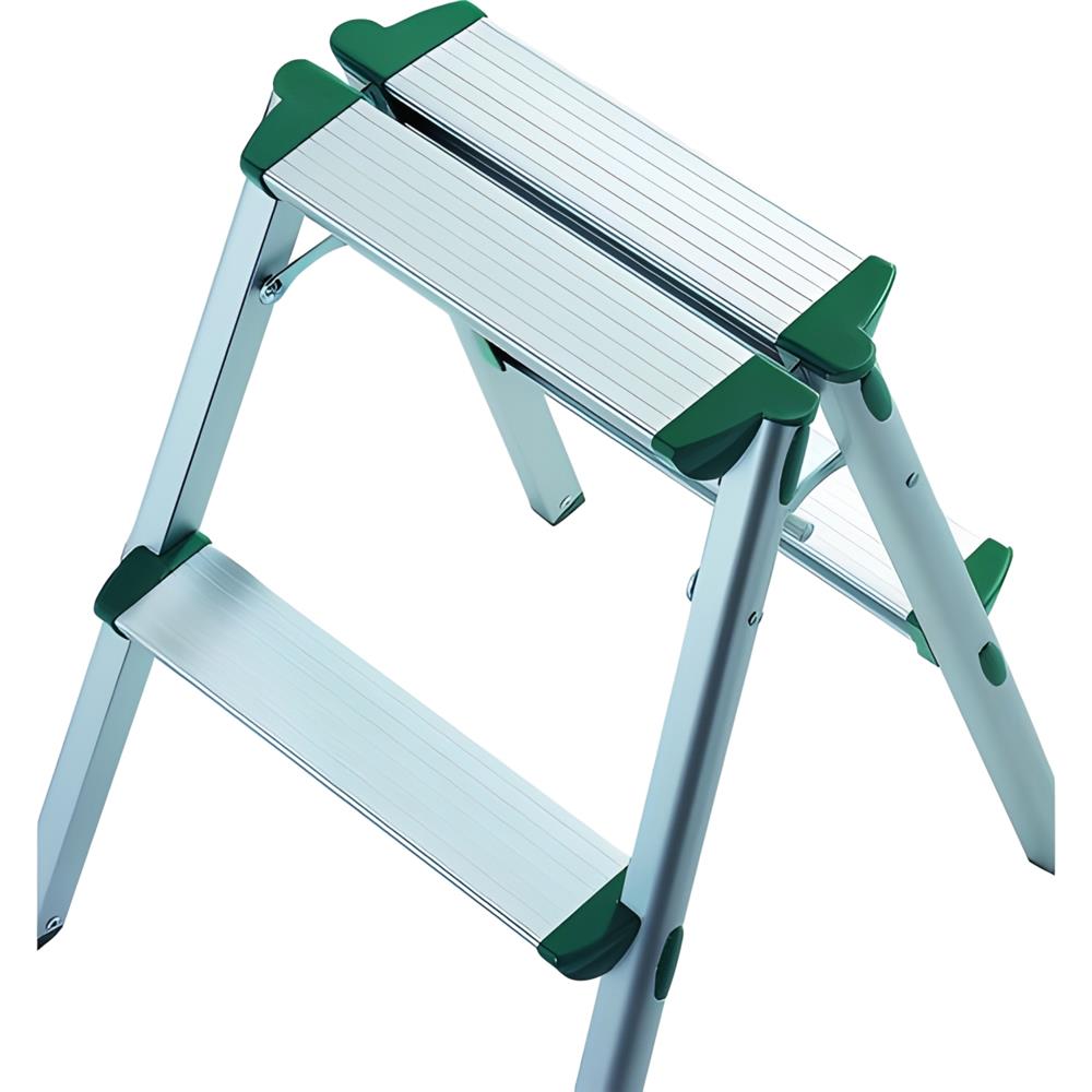 บันได STEP 2 ขั้น TRUSCO TAF-2/253-7478 สีเงิน