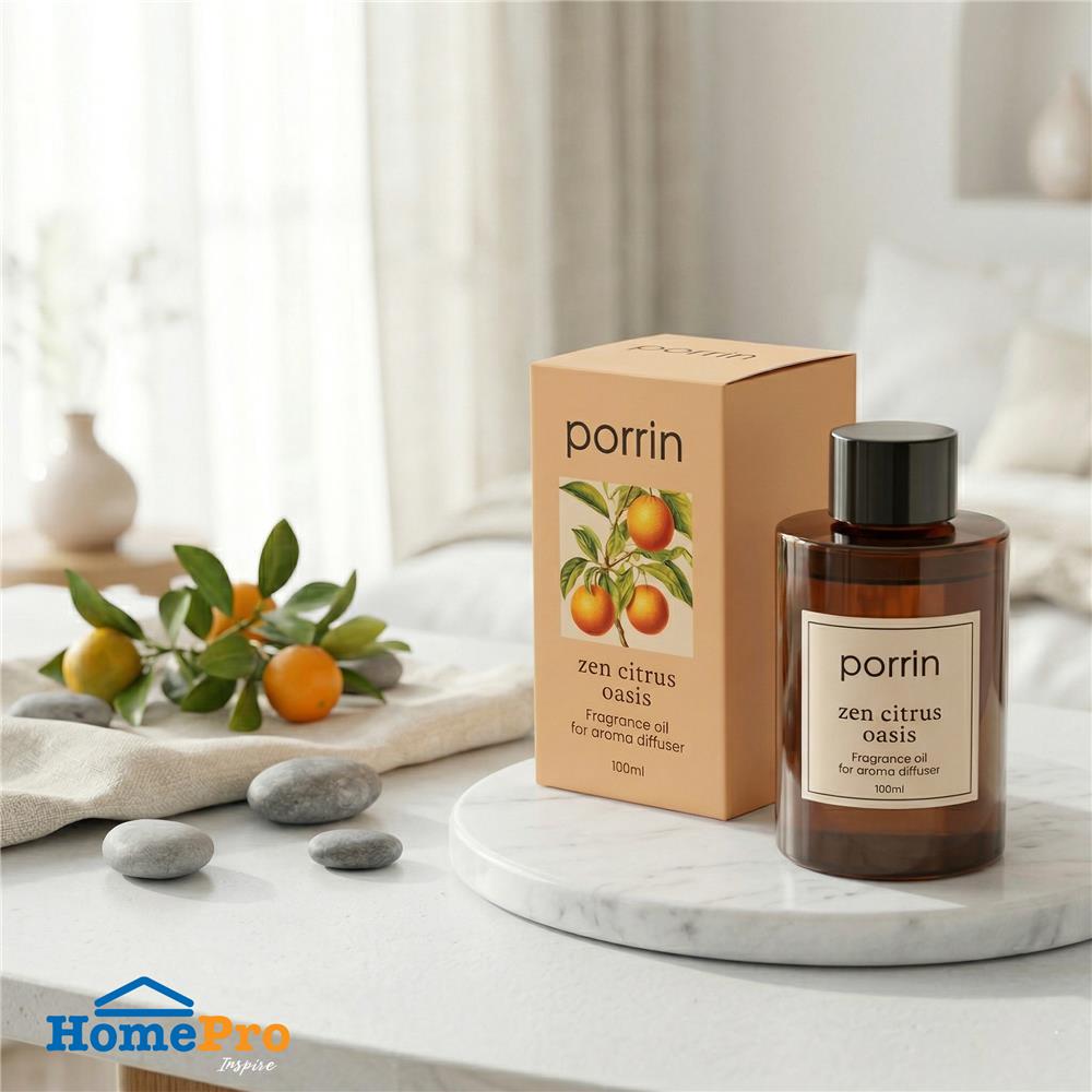 น้ำมันหอมระเหย PORRIN 100 มล. ZEN CITRUS OASIS