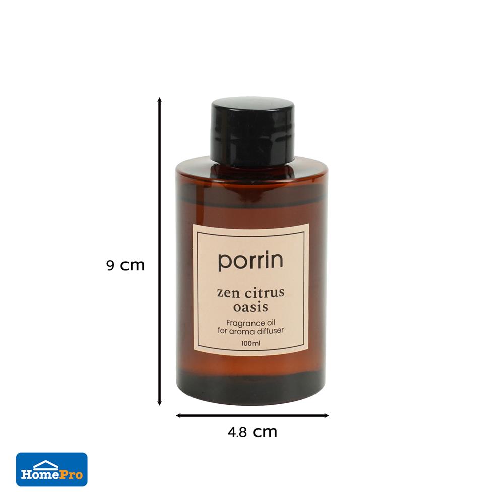 น้ำมันหอมระเหย PORRIN 100 มล. ZEN CITRUS OASIS