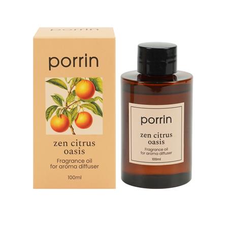 น้ำมันหอมระเหย PORRIN 100 มล. ZEN CITRUS OASIS_0