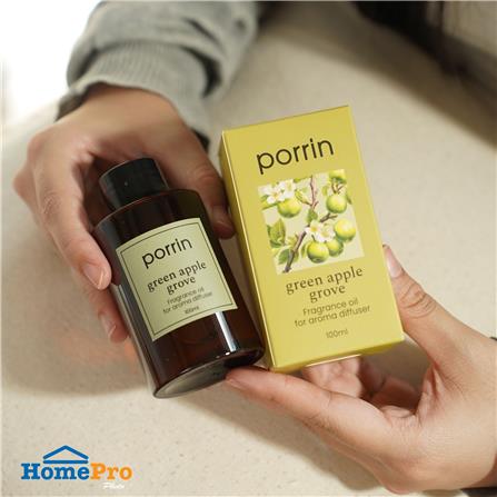 น้ำมันหอมระเหย PORRIN 100 มล. GREEN APPLE GROVE_4