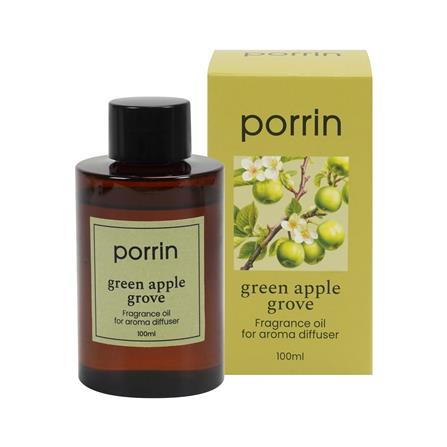 น้ำมันหอมระเหย PORRIN 100 มล. GREEN APPLE GROVE_0