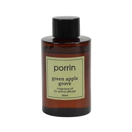 น้ำมันหอมระเหย PORRIN 100 มล. GREEN APPLE GROVE_1