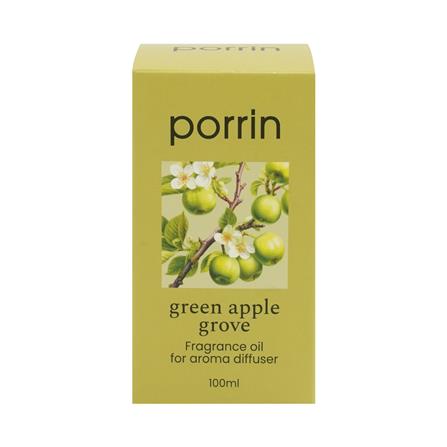 น้ำมันหอมระเหย PORRIN 100 มล. GREEN APPLE GROVE_2