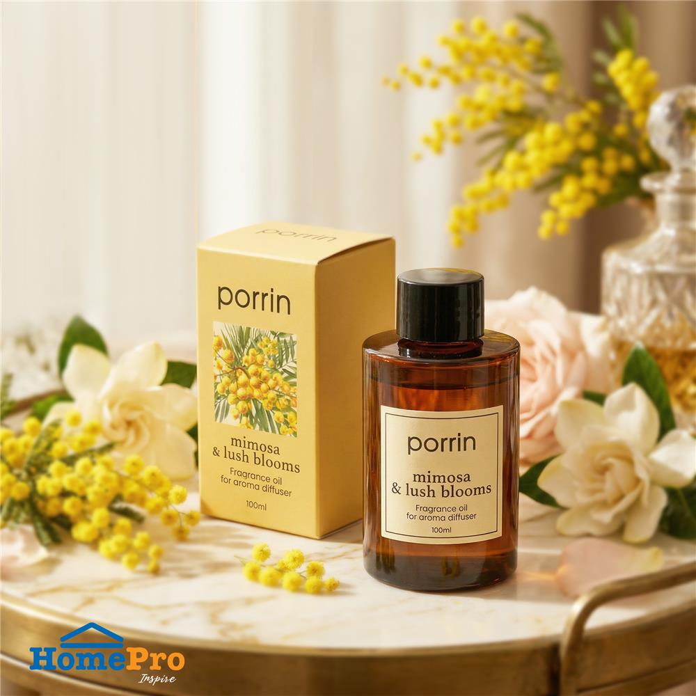 น้ำมันหอมระเหย PORRIN 100 มล. MIMOSA & LUSH BLOOMS