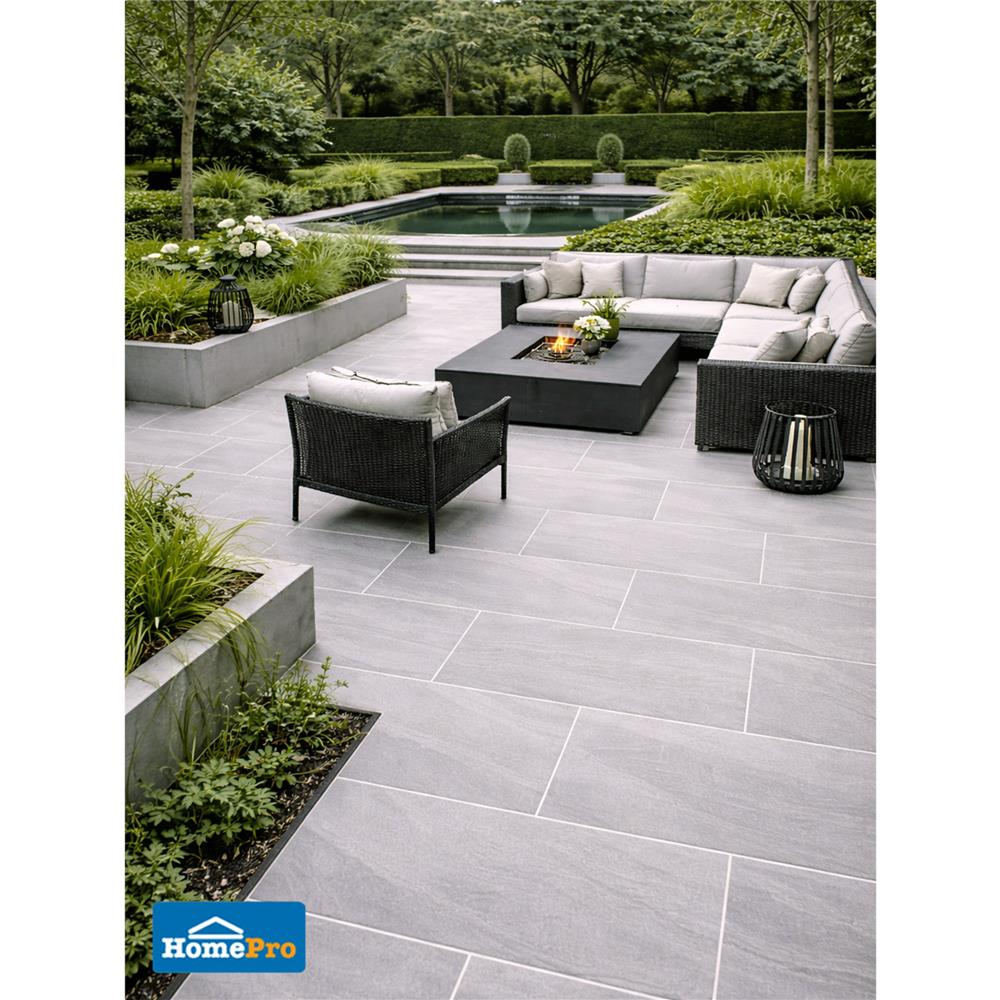 กระเบื้องพื้น 30x60 ซม. DURAGRES นีเวลล์ เทา A 1.44 ตร.ม.