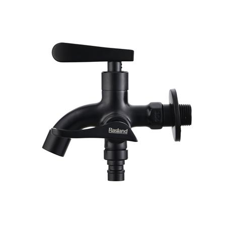 ก๊อกล้างพื้น RASLAND RA A126-A8899-BK สีดำ_2