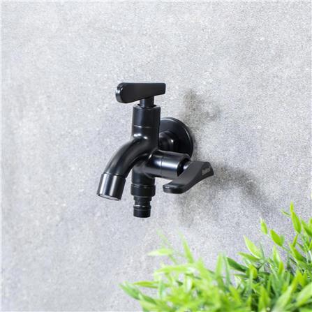 ก๊อกล้างพื้น RASLAND RA A126-A8899-BK สีดำ_7