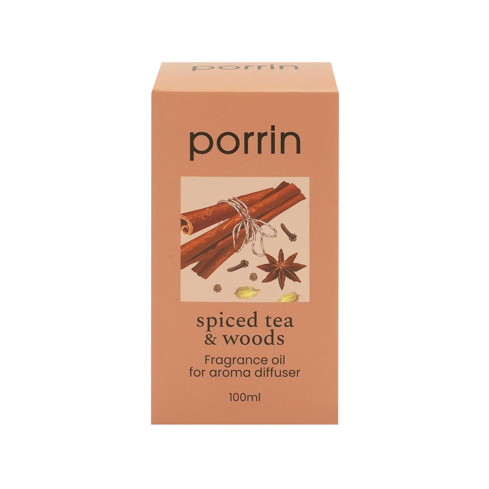 น้ำมันหอมระเหย PORRIN 100 มล. SPICED TEA & WOODS