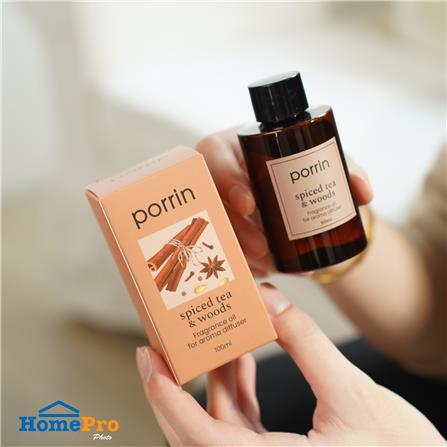 น้ำมันหอมระเหย PORRIN 100 มล. SPICED TEA & WOODS_4