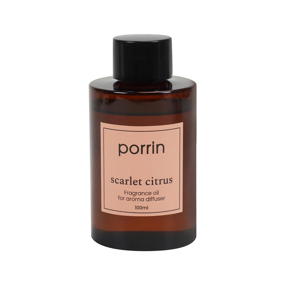 น้ำมันหอมระเหย PORRIN 100 มล. SCARLET CITRUS
