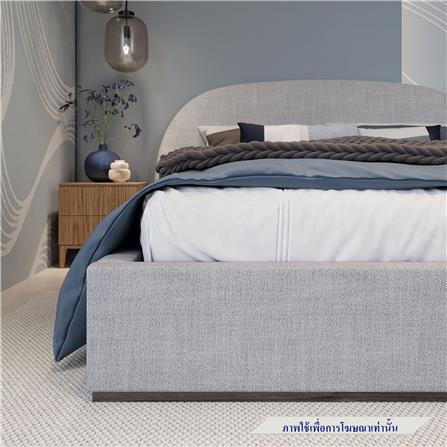 เตียง 5 ฟุต SB FURNITURE XAPIM 19244599 สีเทา_4
