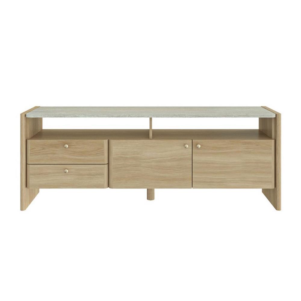 ตู้วางทีวี SB FURNITURE VELIN 19250567 160 ซม. สีวัลเลย์โอ๊ค