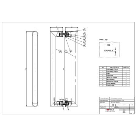 มือจับดึงประตู HAFELE 499.68.061 19 นิ้ว สีดำ_4