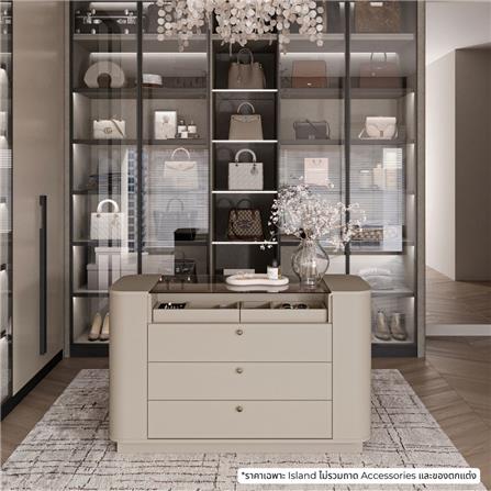 ตู้ลิ้นชัก SB FURNITURE CURVIA 19249303 127 ซม. สีพาสเทล่า ครีม_6