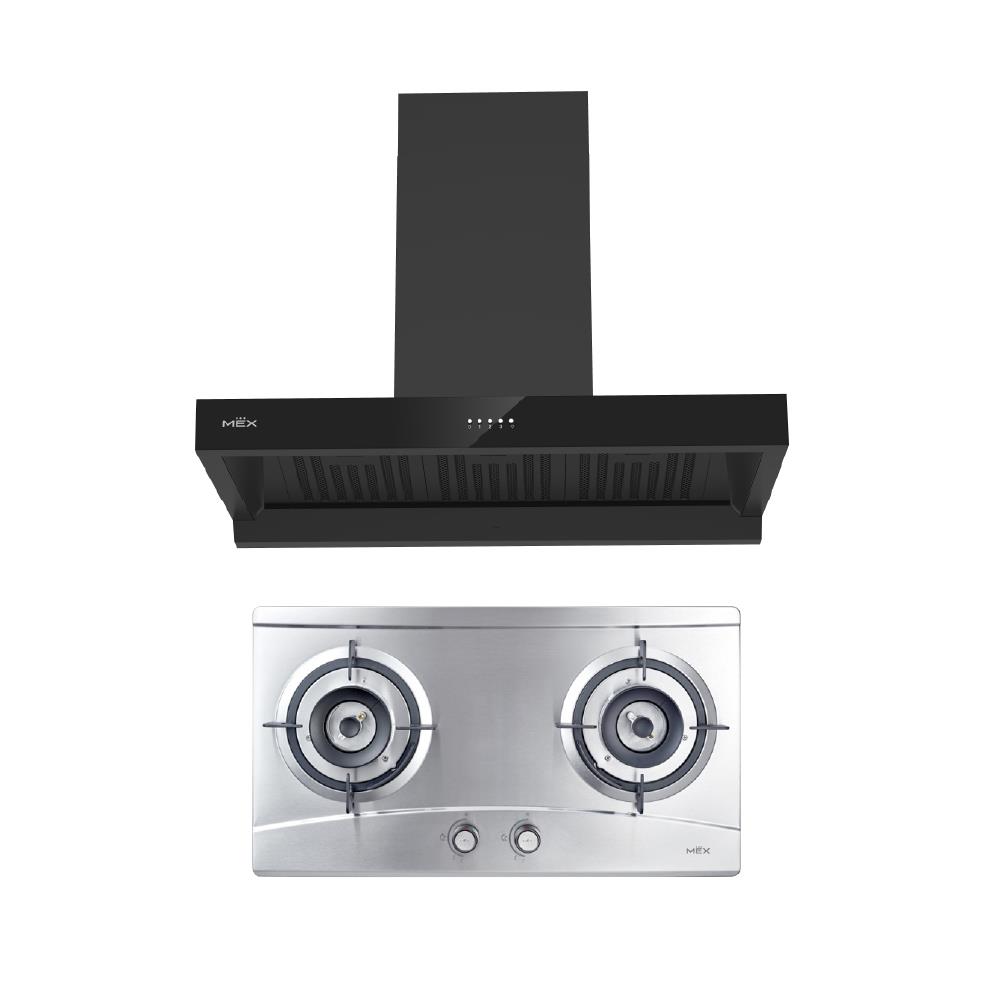 เตาฝัง+ค.ดูดควัน MEX MX472M+K632BFB90