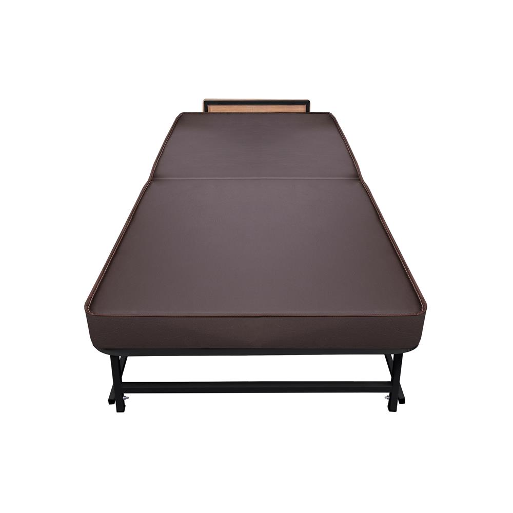 เตียงพับพร้อม TOPPER THAIBULL SSTSP145-90(TNR) สีดำ