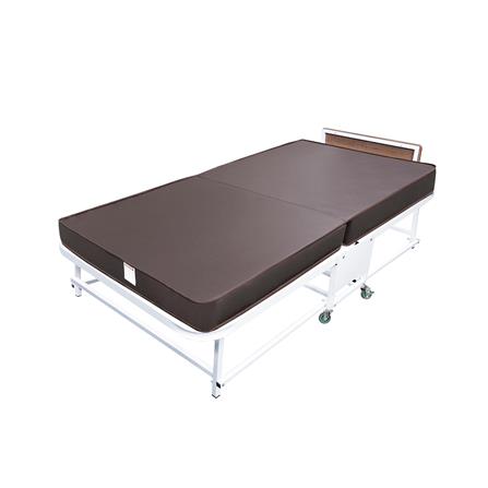 เตียงพับพร้อม TOPPER THAIBULL SSTSP145-90(TNR) สีขาว_0