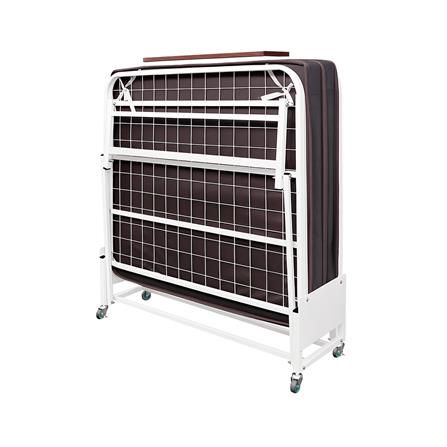 เตียงพับพร้อม TOPPER THAIBULL SSTSP145-90(TNR) สีขาว_3