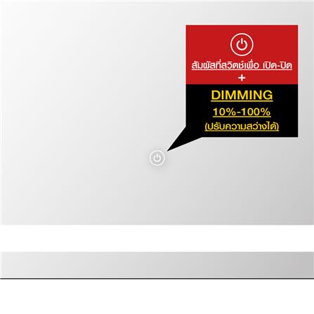 กระจกเงาตกแต่ง LED WSP MLD2-6 100x80 ซม._4