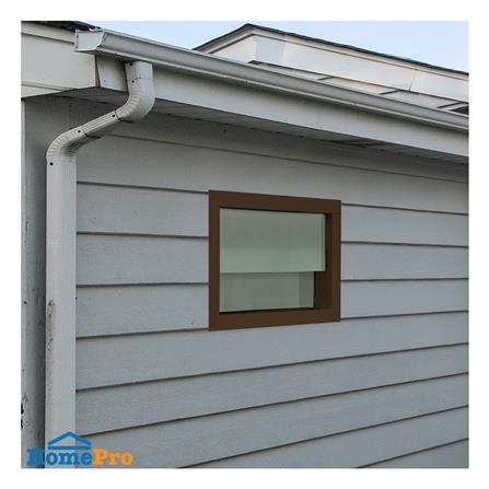 หน้าต่างบานกระจกซ้อน อะลูมิเนียม KPA 60x40 ซม. สีชา_1