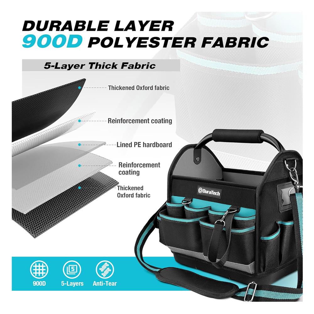 กระเป๋าเครื่องมือแบบหิ้ว DURATECH DT601013 12 นิ้ว