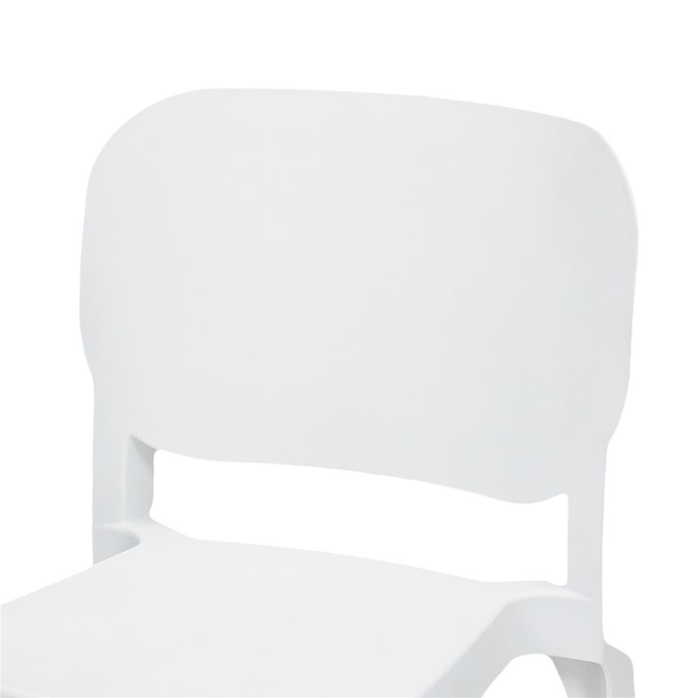 เก้าอี้พลาสติก SPRING SOVA สีขาว