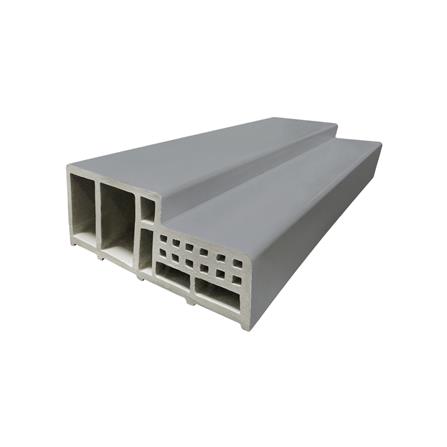 วงกบประตูไม้สังเคราะห์ WPC ECO-DOOR GVSM-100 70x200 ซม. สีเทา_1